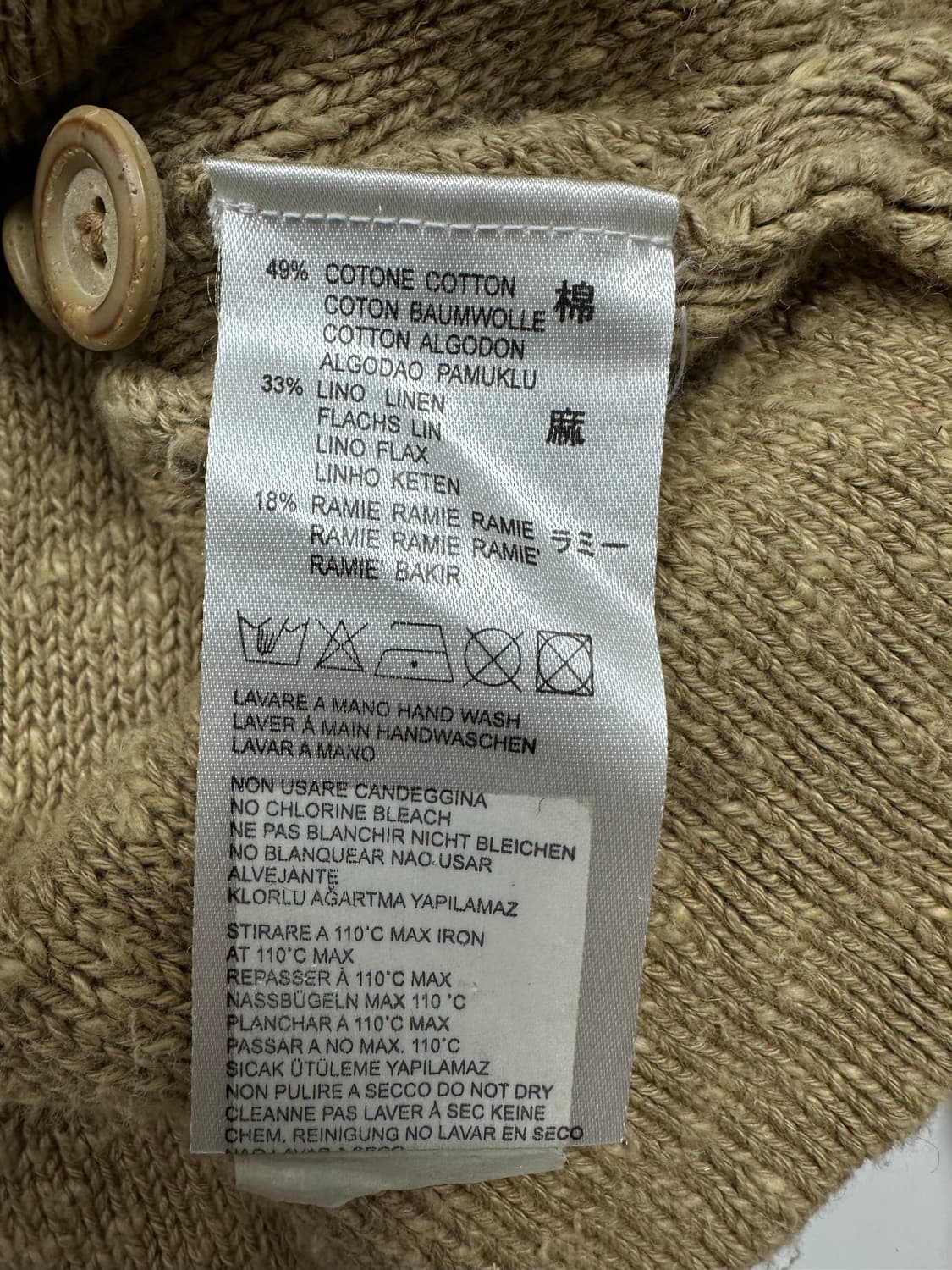 디젤 니트 후드 가디건 상품이미지7