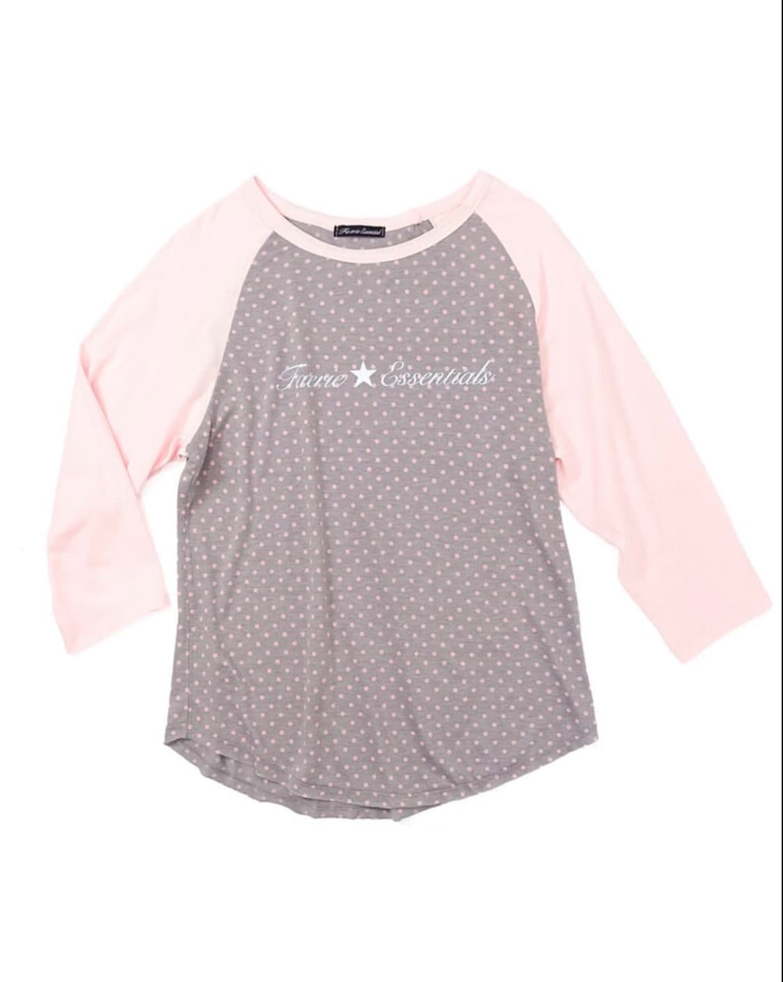 샵페어리 도트 래글런 슬리브 탑 dot raglan sleeve top 상품이미지1