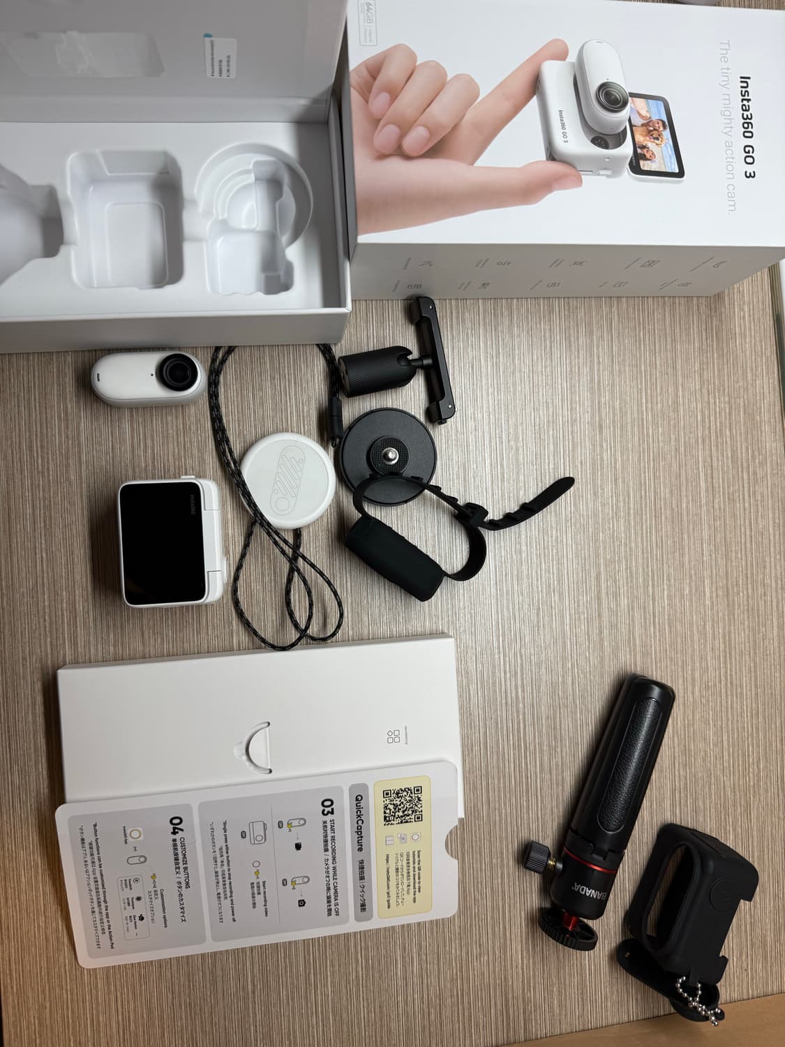 insta360 인스타 go3 카메라 캠코더 액션캠 팝니다 상품이미지1