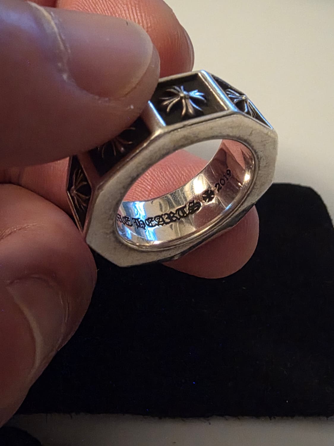 [US8] Chromehearts 알파벳블럭 링 크롬하츠 상품이미지6