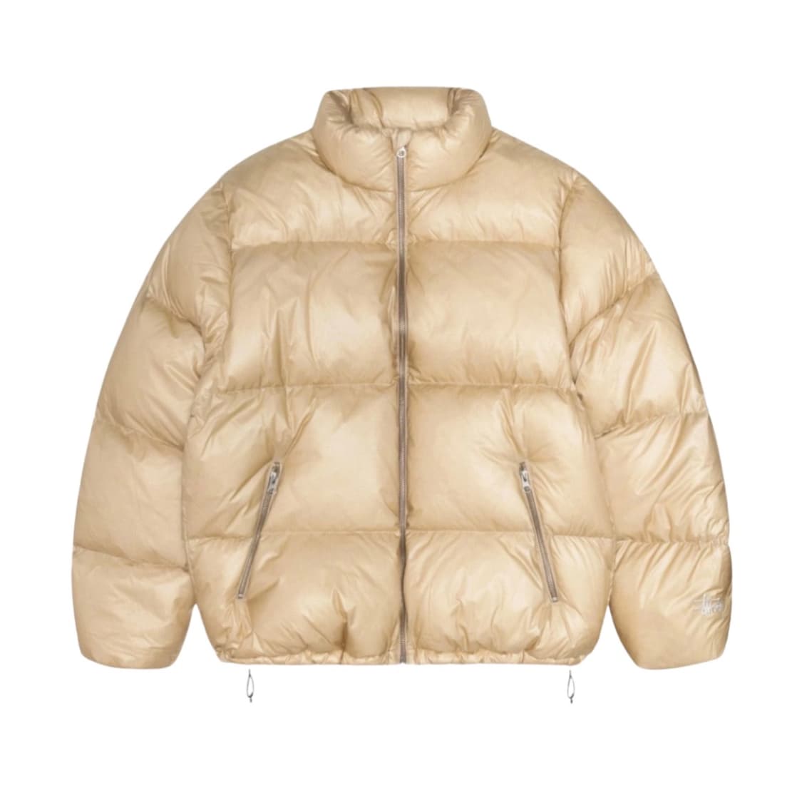 스투시 다운 퍼퍼 파라슈트 립스탑 코요테 L 상품이미지1