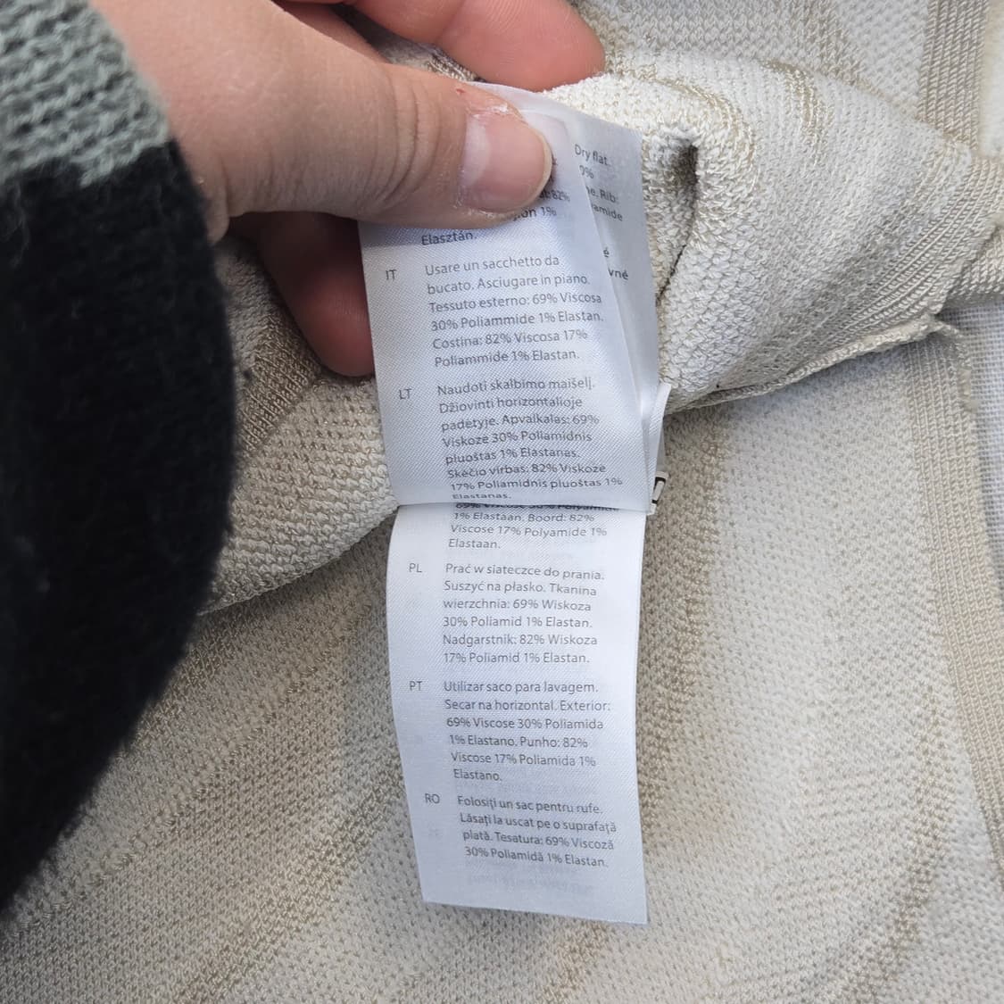 COS 코스 웨이브 패턴 스웨터 s 상품이미지7