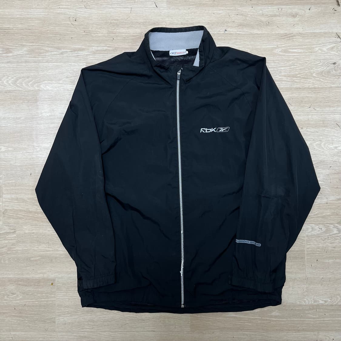 리복 2005 파주 통일 마라톤 바람막이 자켓 [블랙] L/100 상품이미지1