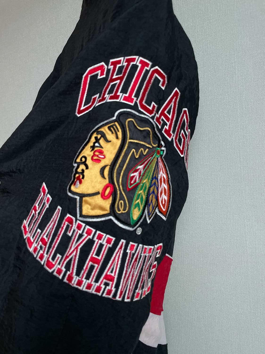 스타터 NHL 시카고 블랙호크스 스타디움 자켓 상품이미지8