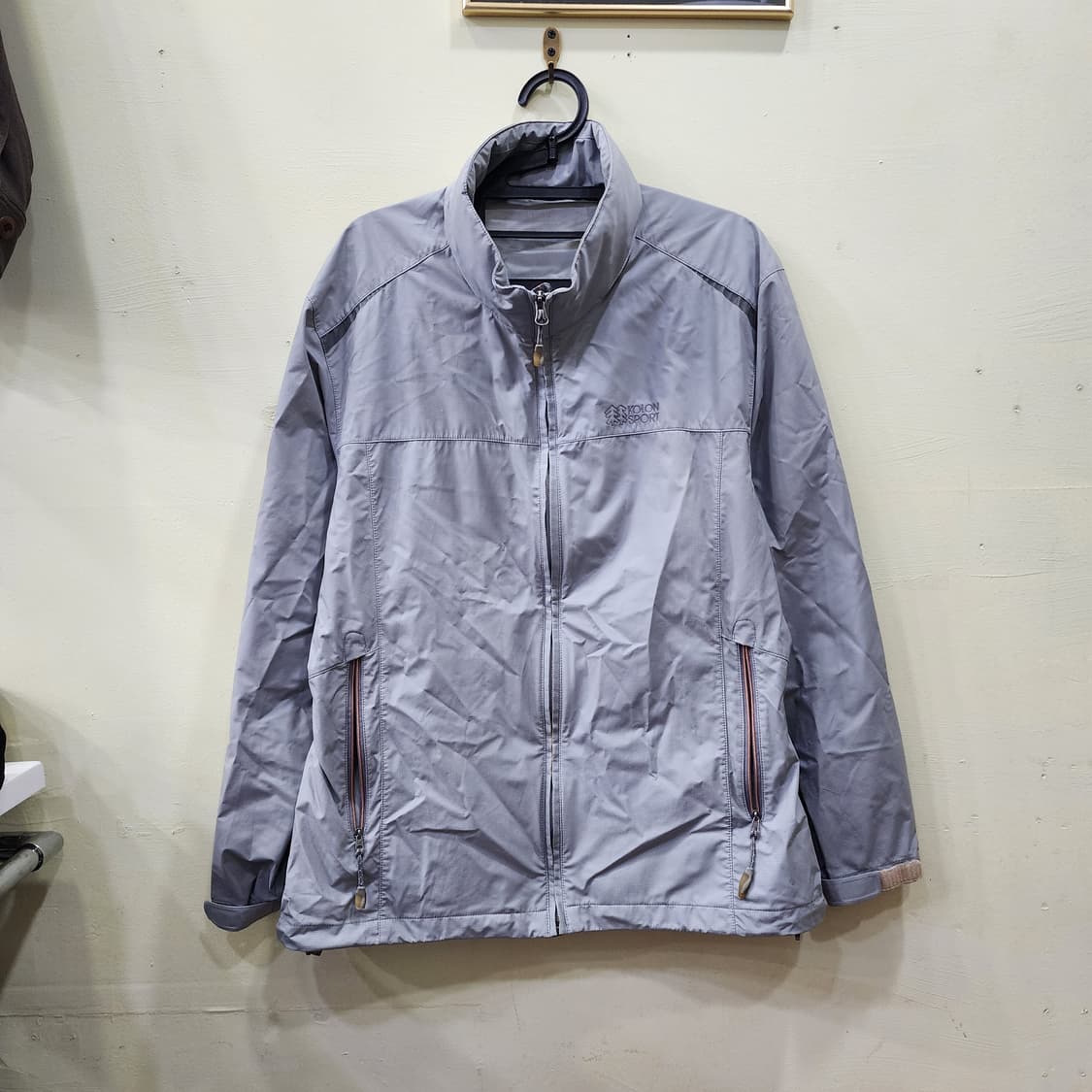 [100] KOLON SPORT 기능성 집업 점퍼 (라이트 그레이) 상품이미지1