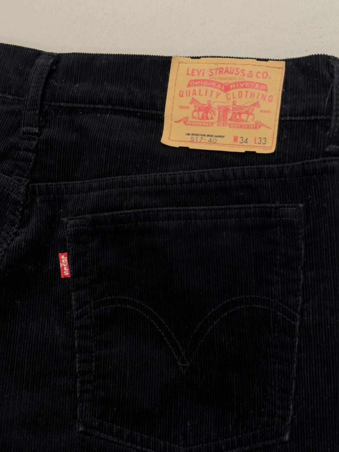 리바이스 517 코듀로이 팬츠 상품이미지5