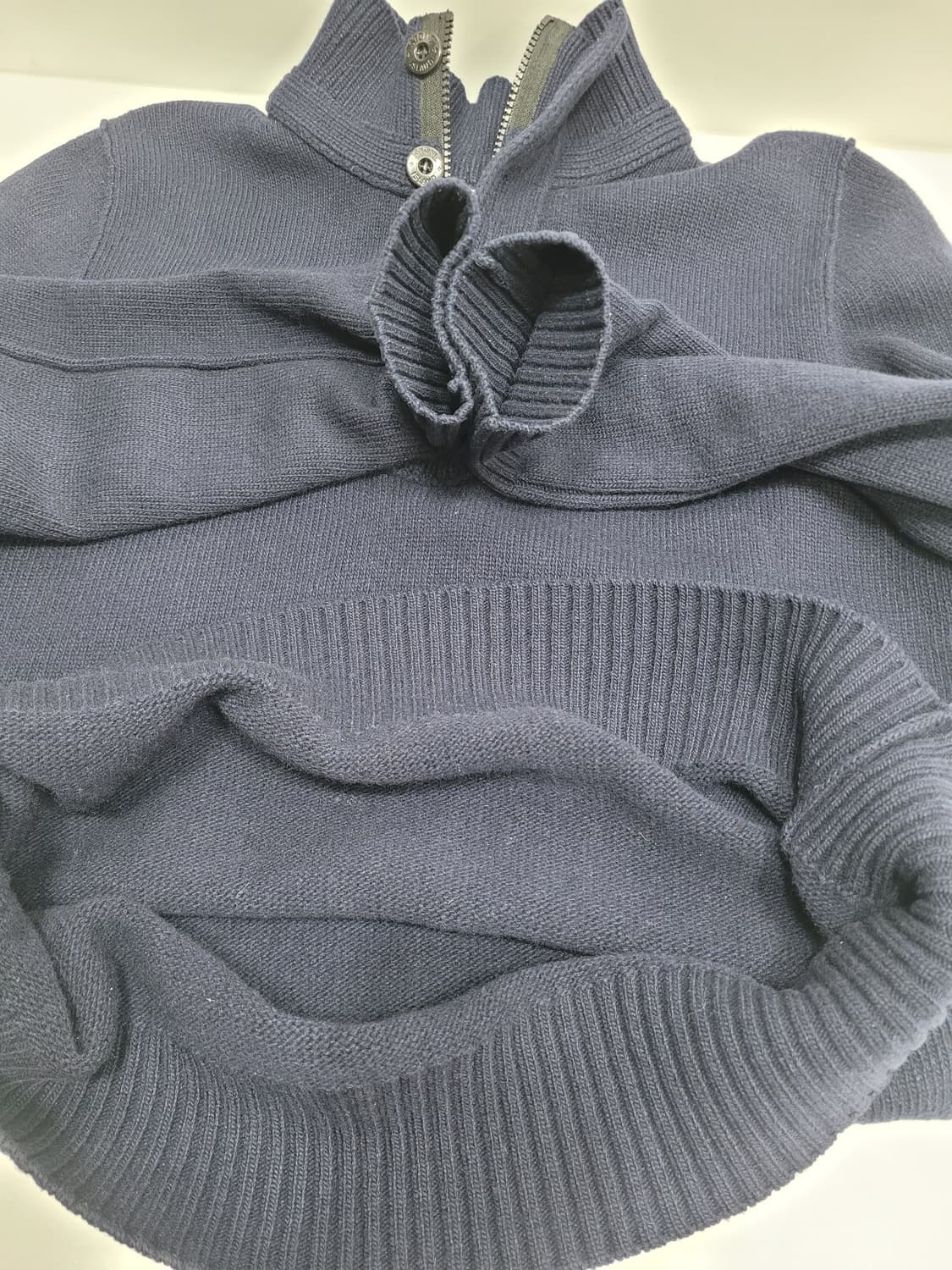 STONE ISLAND 스톤아일랜드 하프 집업 하이넥 니트 / 남 M  상품이미지7