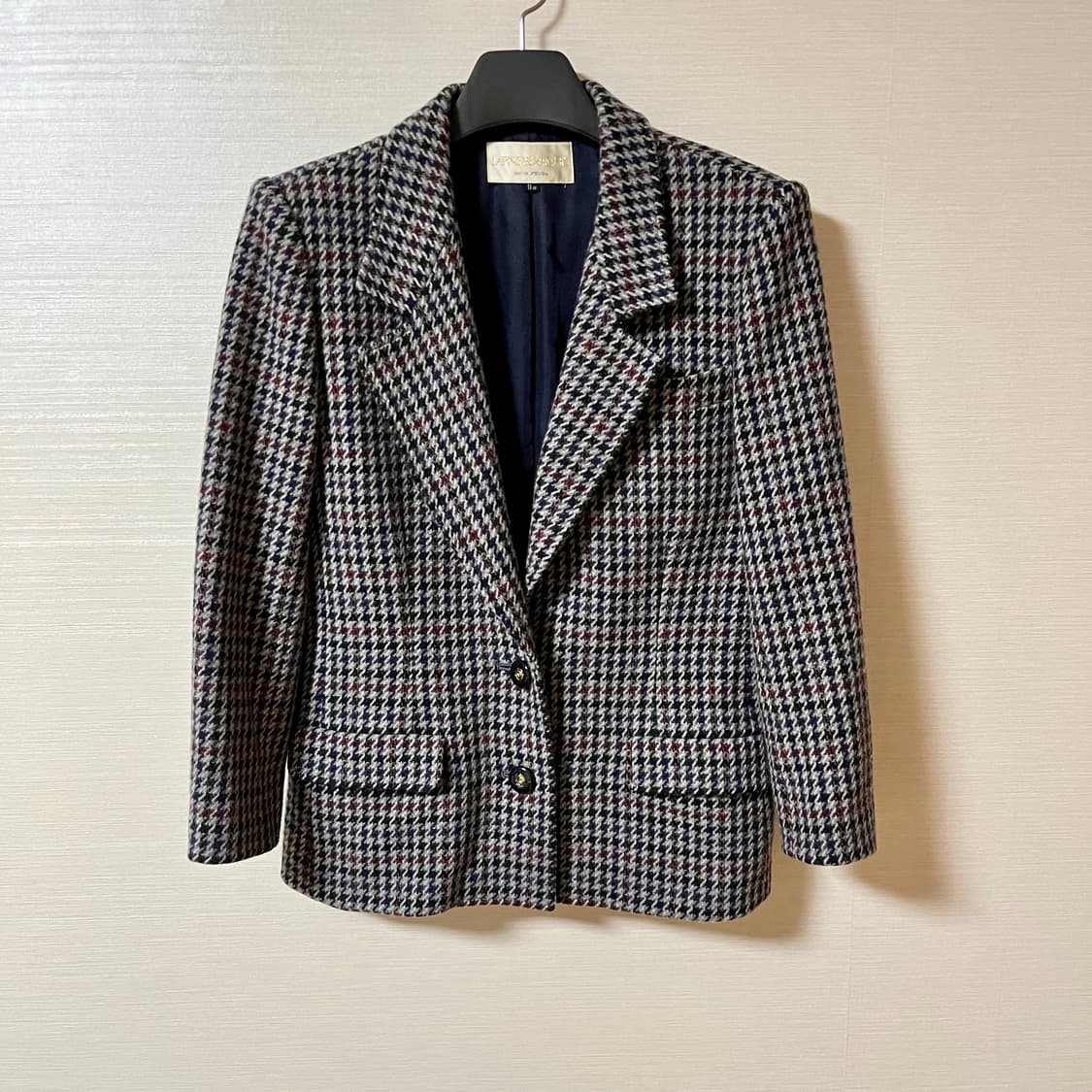 캐시미어 혼방 울 100% 정장셋업 일본산 고가브랜드 상품이미지2