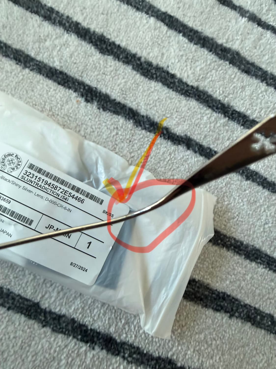 크롬하츠 SLUNTRADICTION (54) 안경 중고 상품이미지3