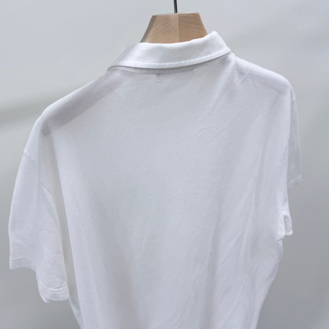 [S+급/2XL] 로로피아나 피에트로 폴로 반팔 카라티 화이트 상품이미지5