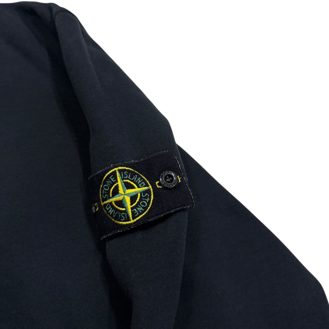 스톤아일랜드 와펜 패치 블랙 맨투맨 L 상품이미지2