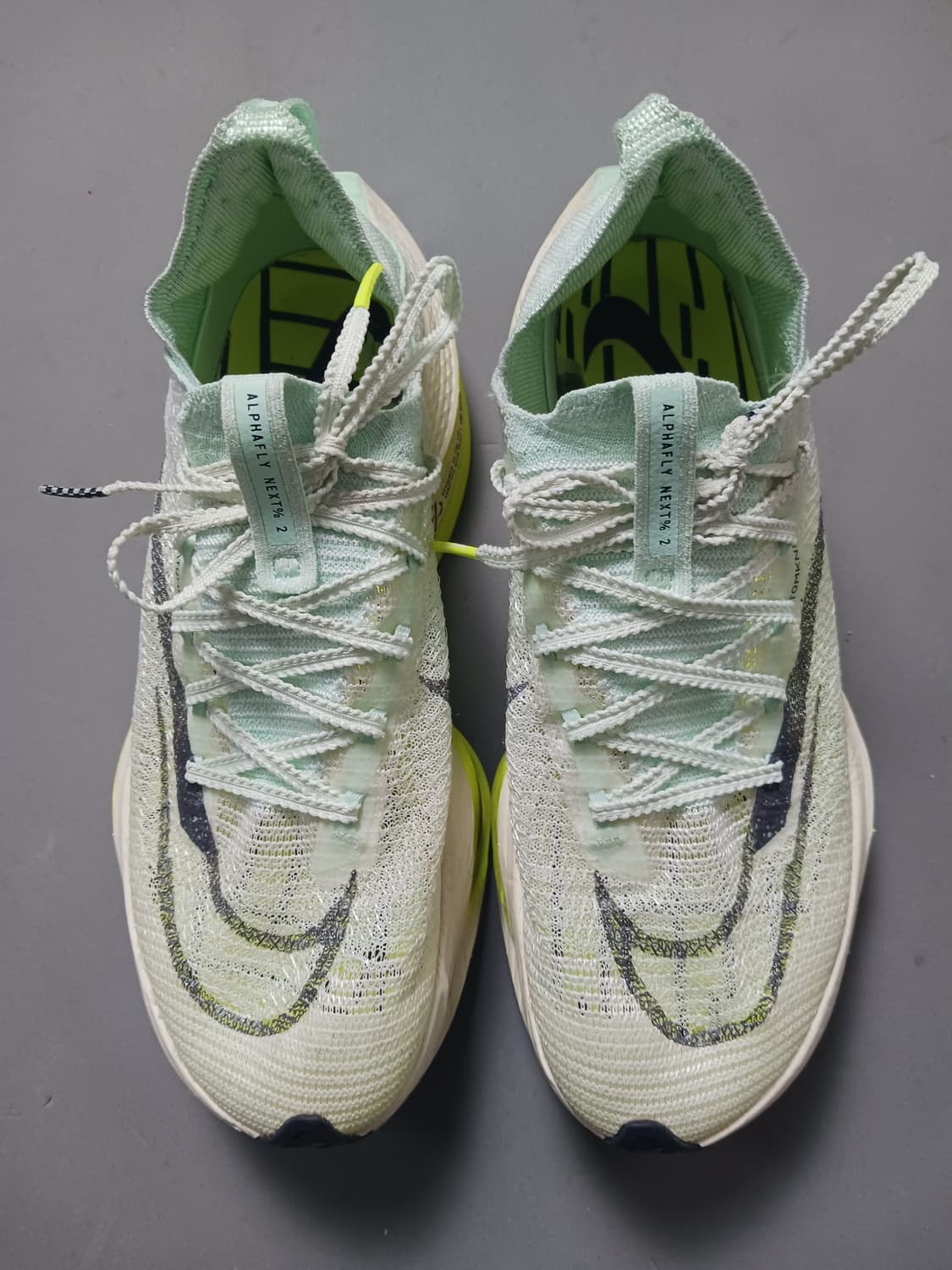[260] 정품 나이키 에어줌 알파 플라이 넥스트% 2 민트 폼 운동화 상품이미지1