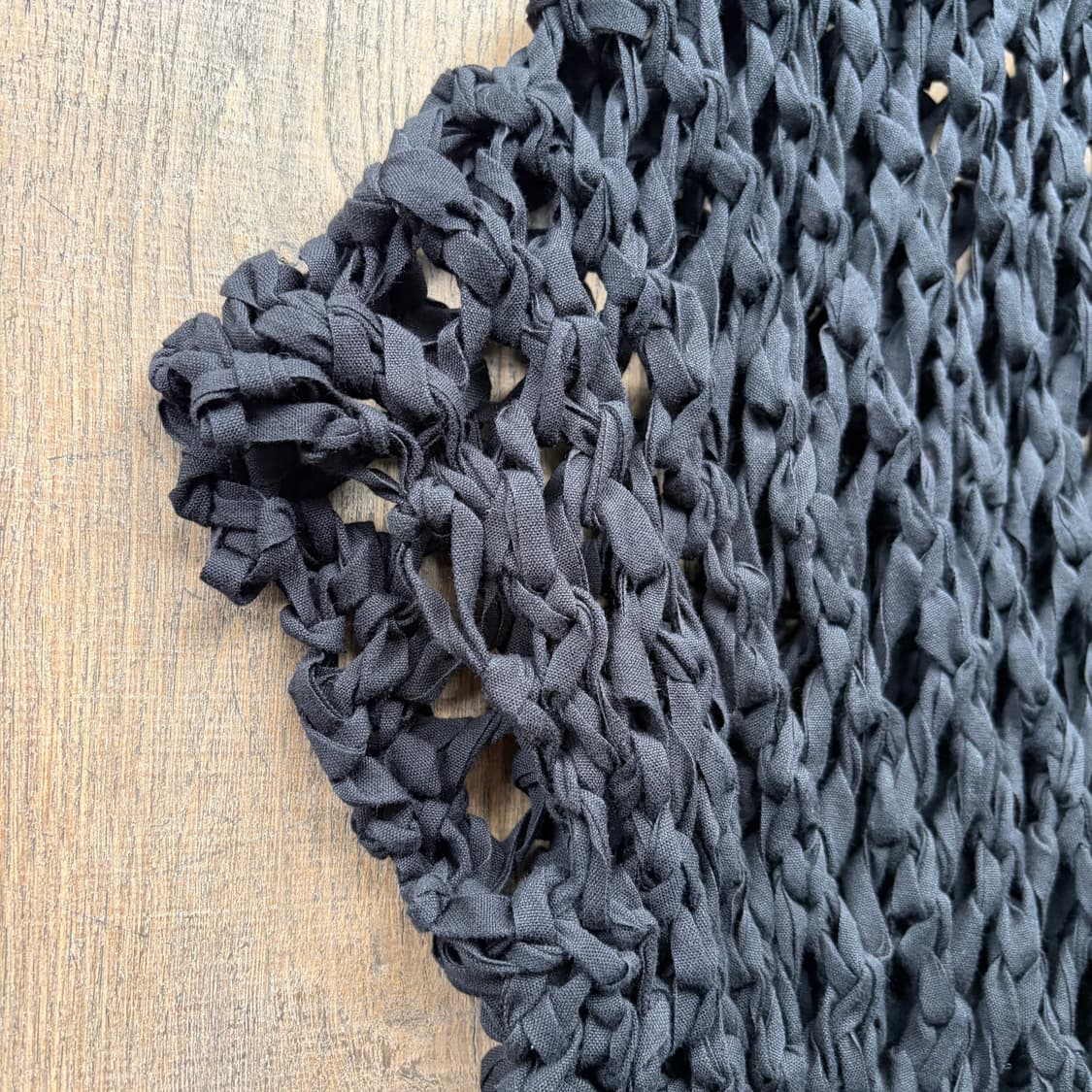 Net Crochet Poncho Knit 상품이미지7