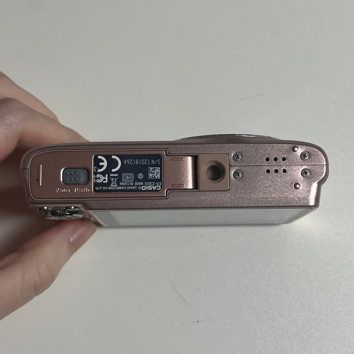 작례O 카시오 엑슬림 z300 핑크 casio exilim ex-z300 상품이미지5