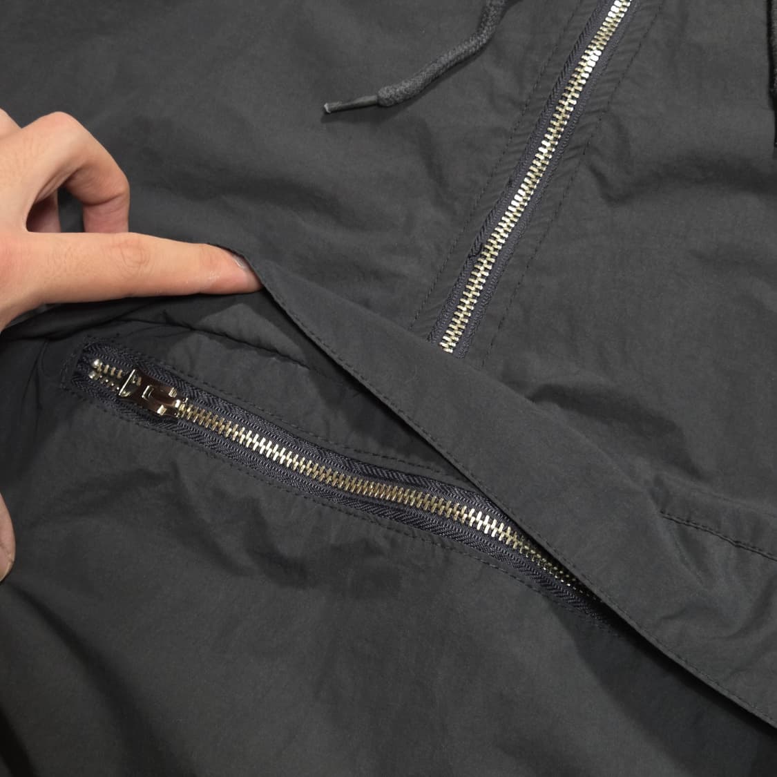 빈티지 챠콜 아노락 바람막이  상품이미지4