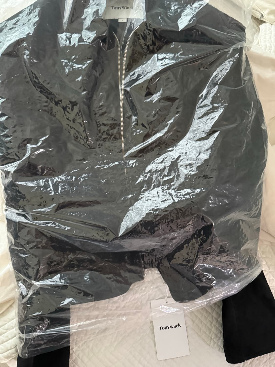 토니웩 스웨이드 자켓 블랙 판매합니다 상품이미지2