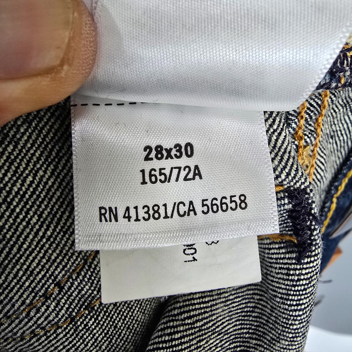 폴로 랄프로렌 슬림 스트레이트 데님 팬츠 28x30 상품이미지9