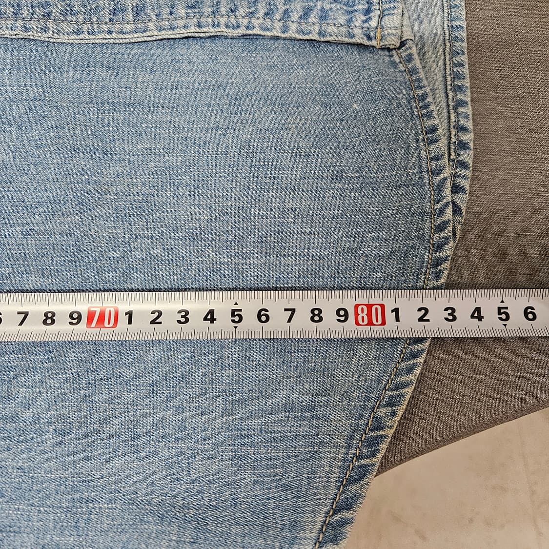 105 90s 빈티지 리바이스 데님 웨스턴 셔츠 상품이미지9
