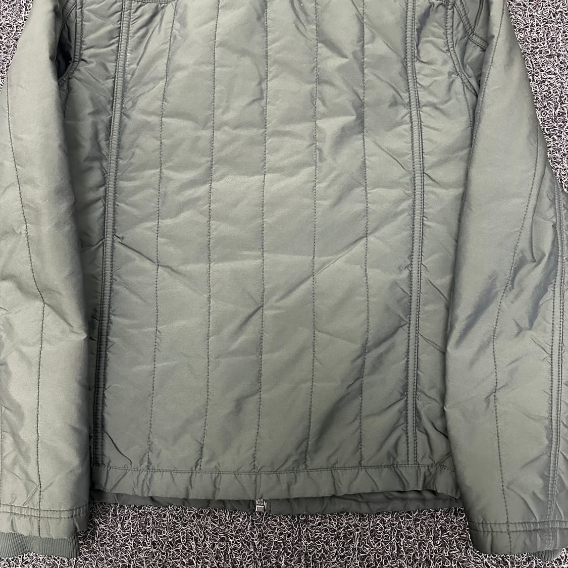 GUESS 게스 퀄팅 패딩 야상 점퍼 카키 L 상품이미지7