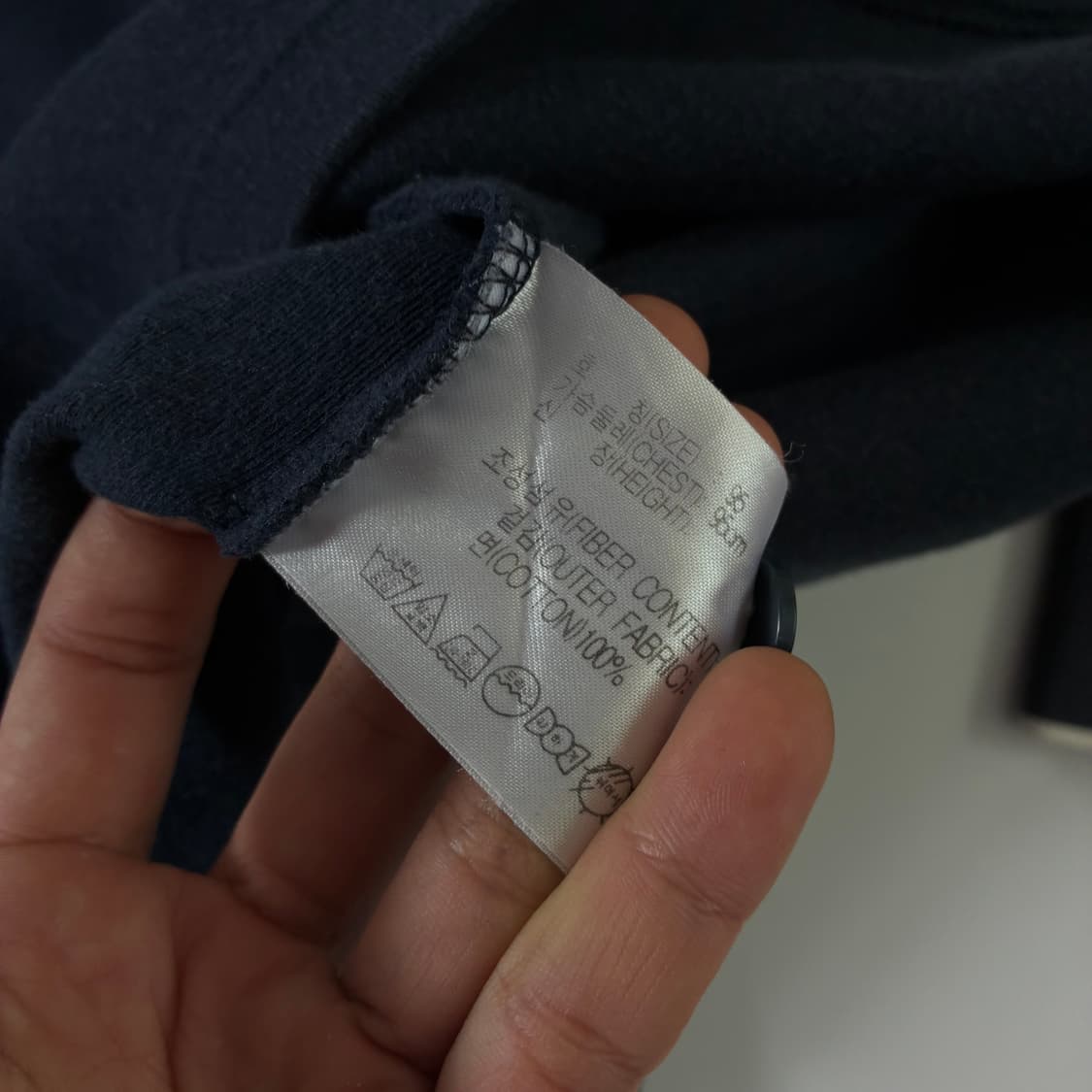 Nike  나이키 코튼 네이비 폴로 티셔츠  상품이미지5