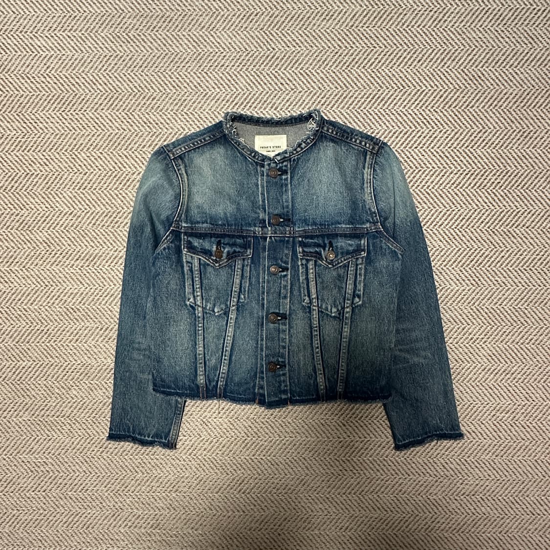FREAK'S STORE women denum jacket 상품이미지1