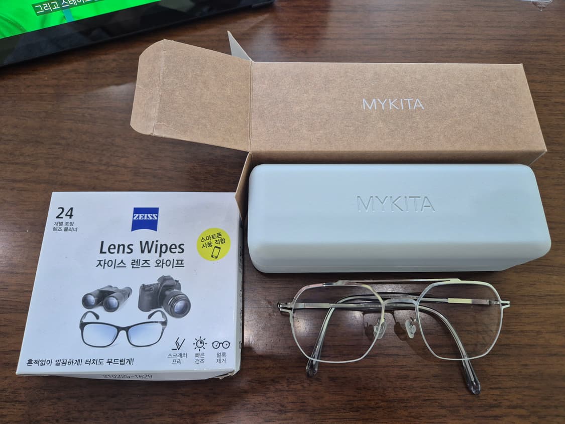 마이키타 알로 안경테 실버 메탈 상품이미지7