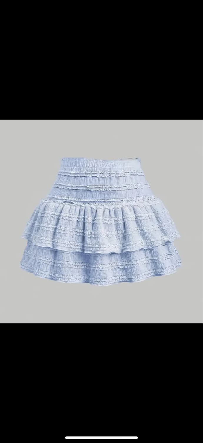 러블리 티어드 스커트  상품이미지1