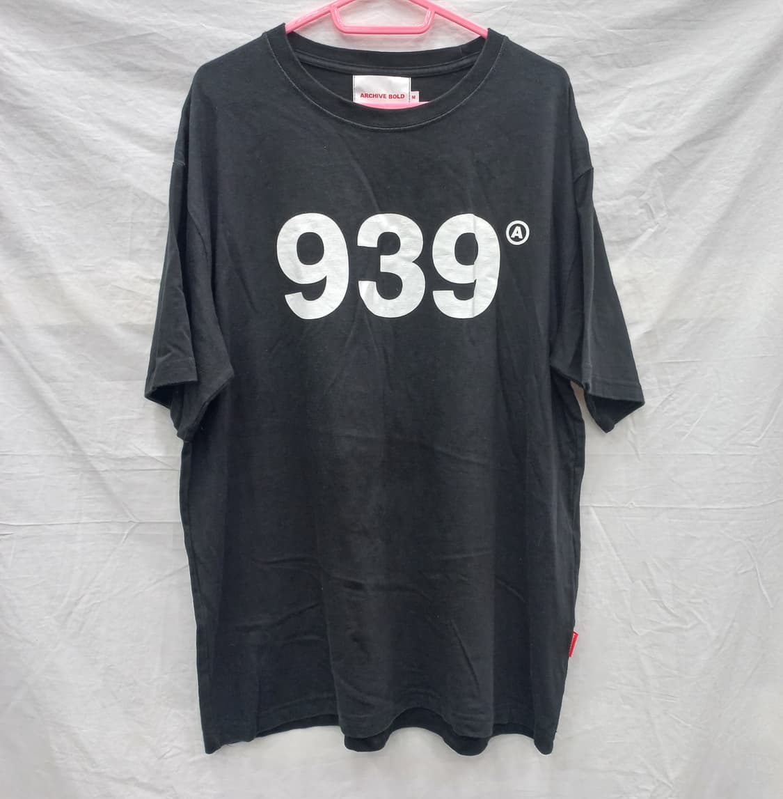 ARCHIVE BOLD 939 반팔티 (남 M 100) 상품이미지4