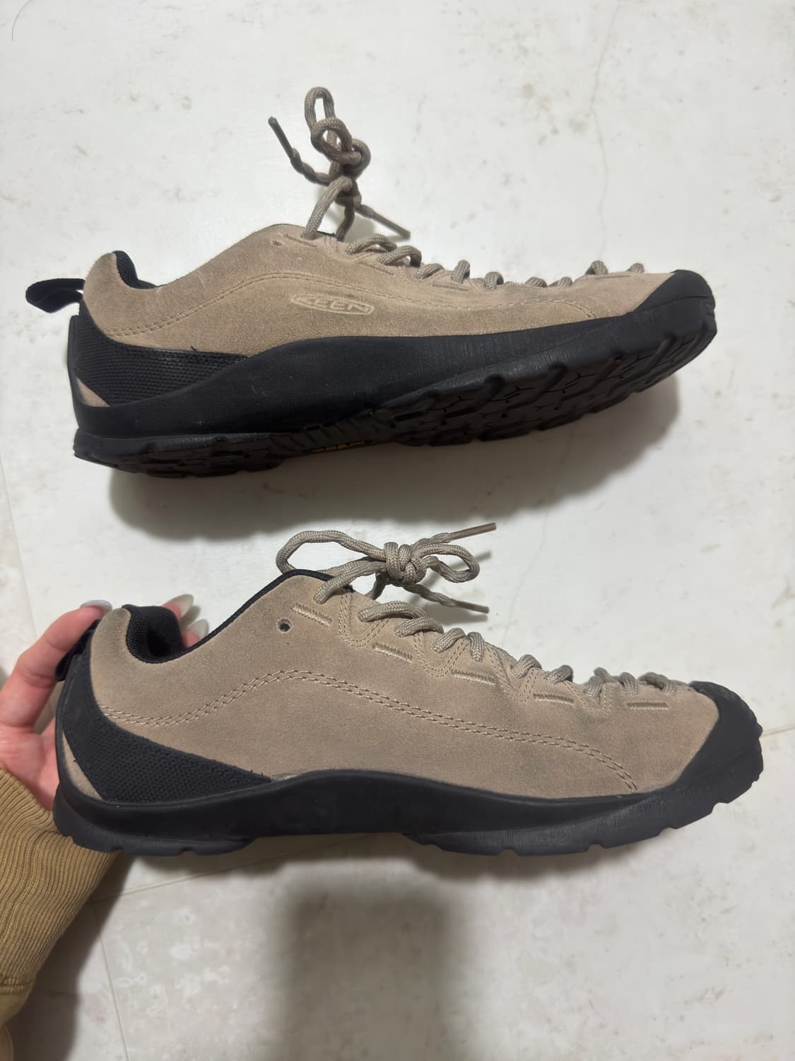KEEN 킨 재스퍼 스니커즈 Beige 245 상품이미지4