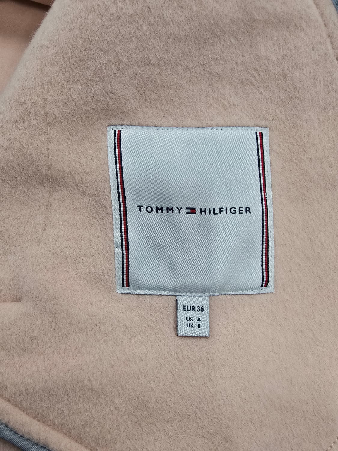 타미힐피거 울 혼방 숏 코트 그레이 상품이미지8