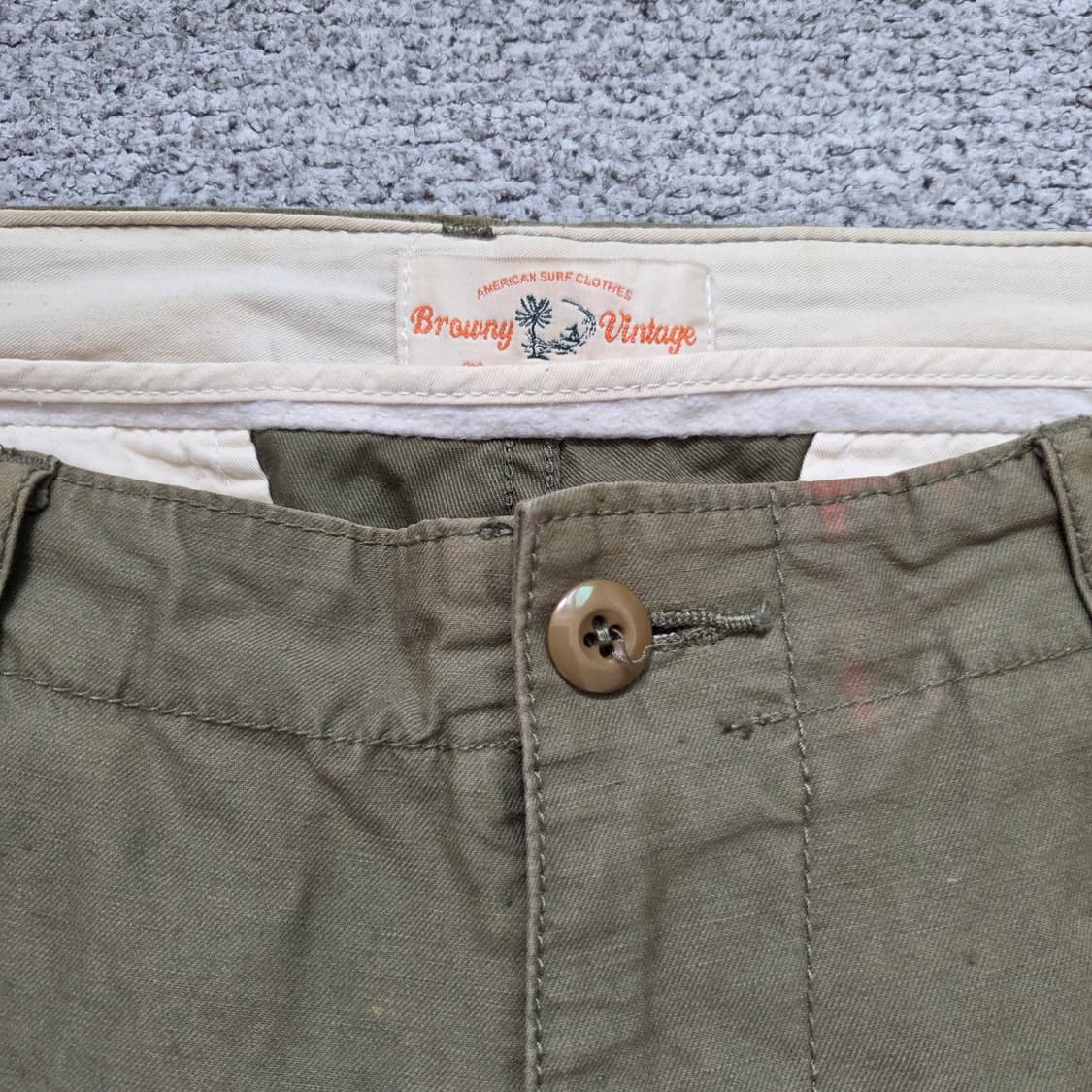 Browny Vintage Japan 카고 팬츠 32 상품이미지3