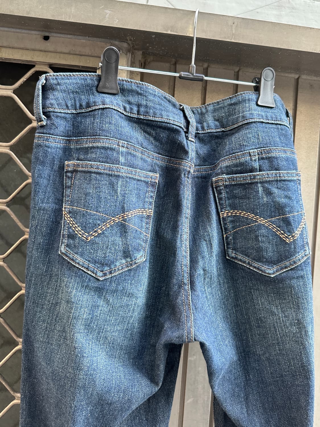 NONE vintage raw denim flare pants 상품이미지8