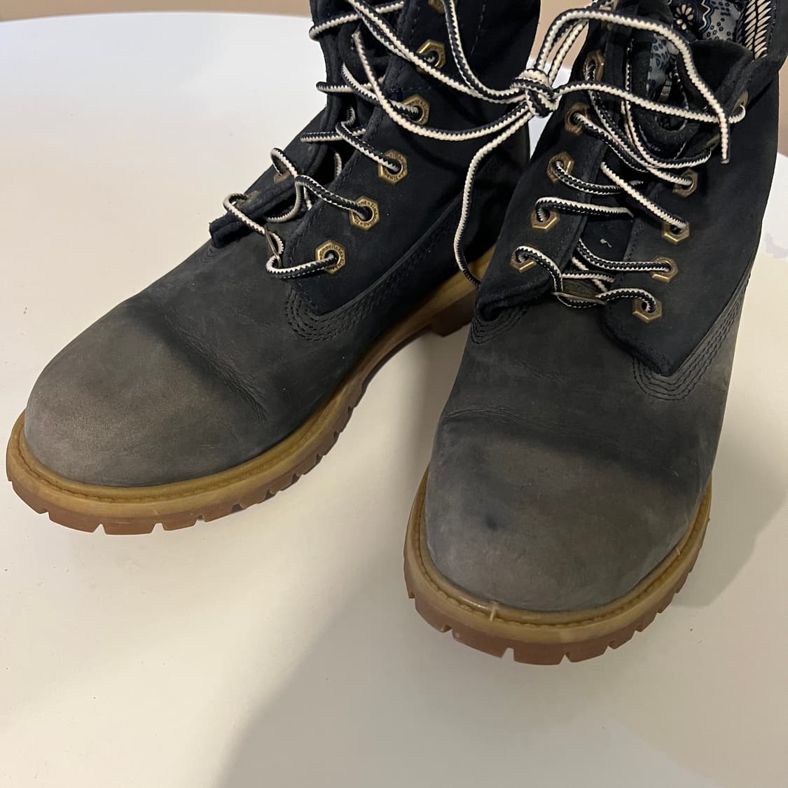 팀버랜드 롤탑 네이비 부츠 상품이미지4