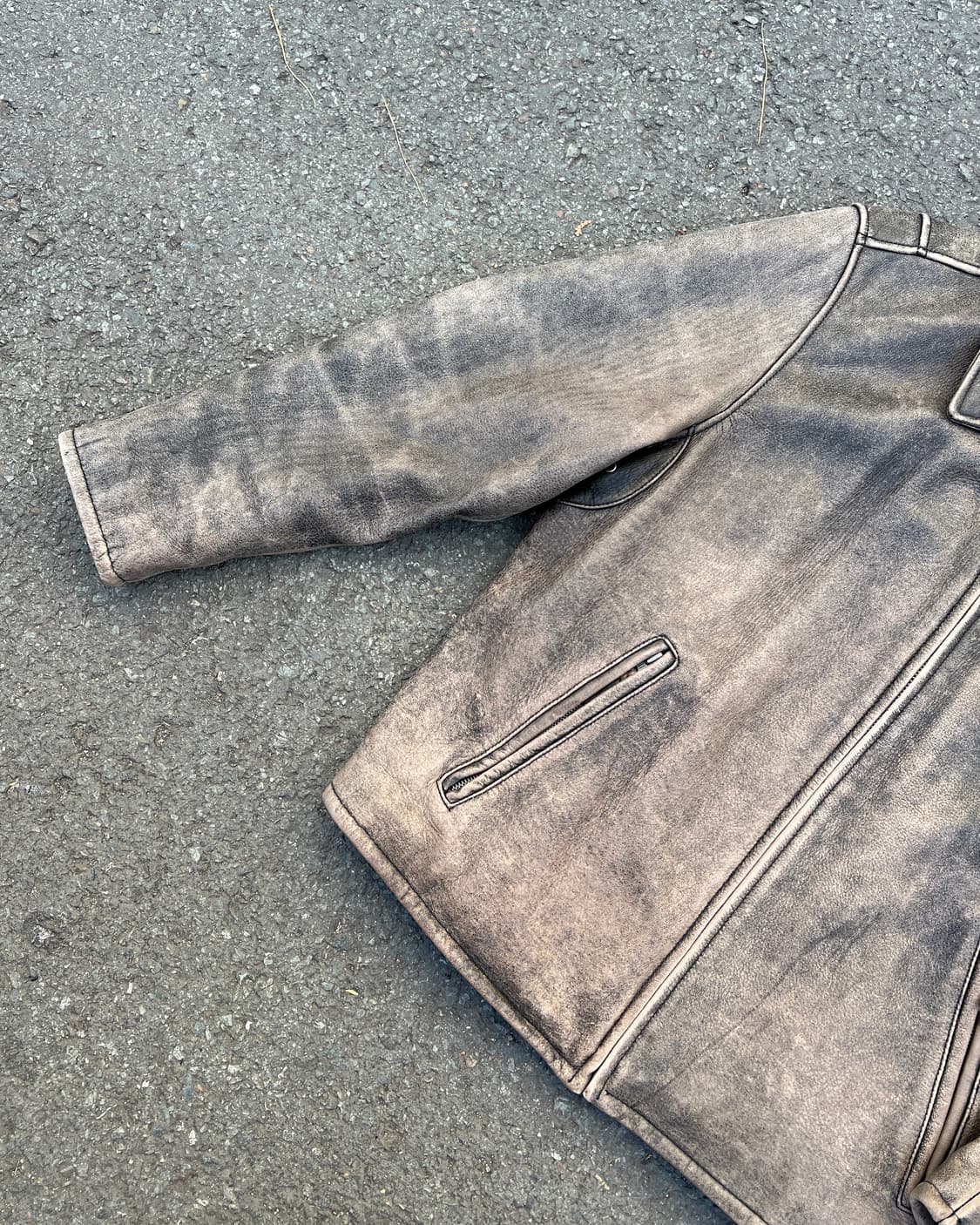 [XL] 90s 빈티지 리바이스 싱글 레더 상품이미지5