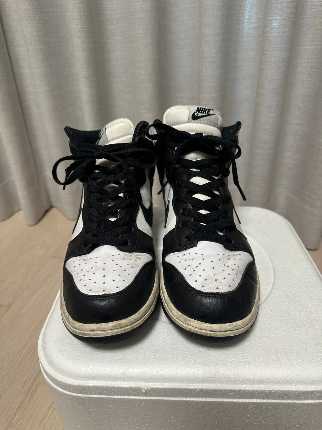 나이키 덩크 하이 레트로 챔피언쉽 화이트 260 상품이미지2