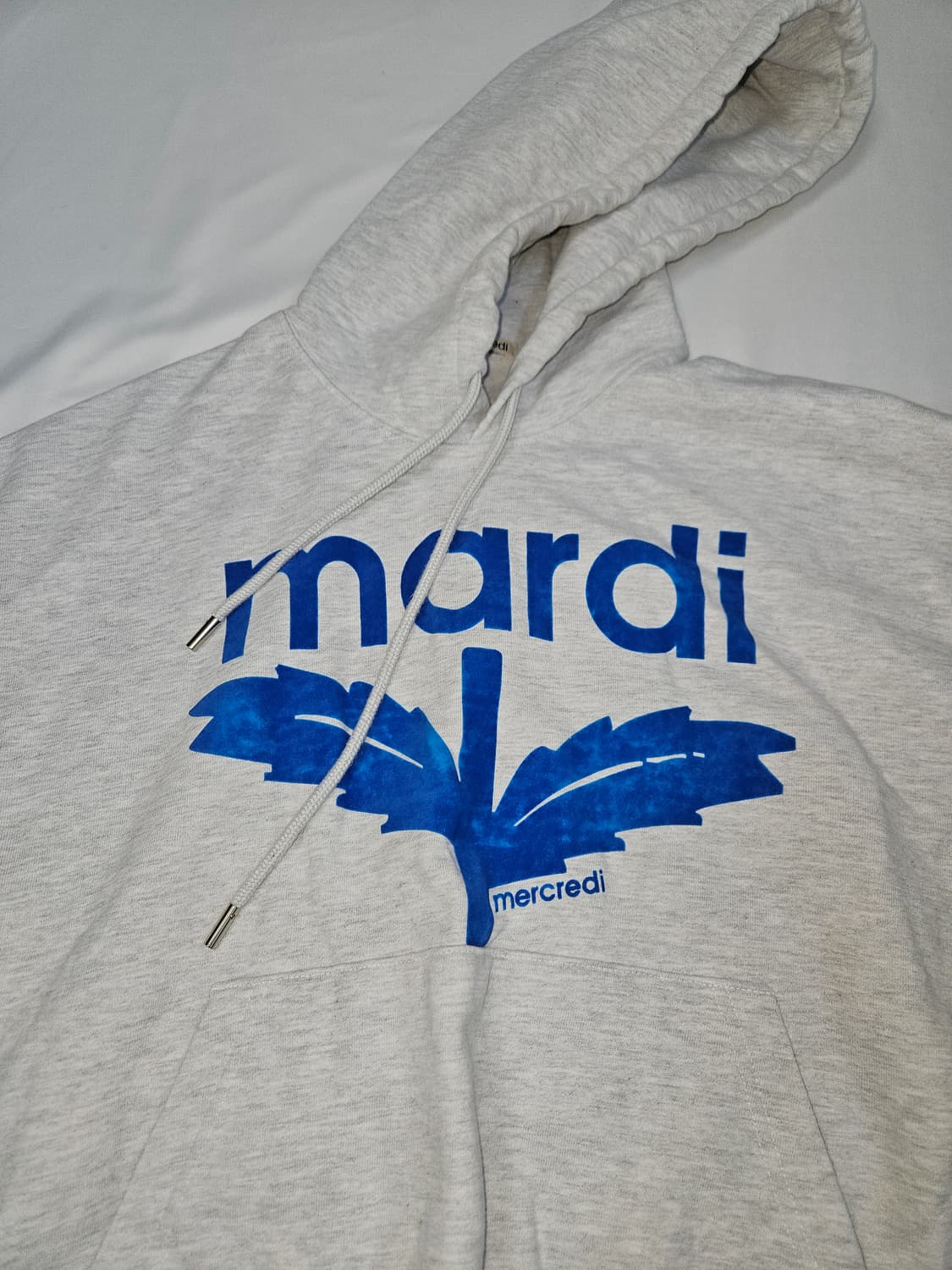 마르디 메크르디 악티프 후드티 후디 워터블루 F 상품이미지2
