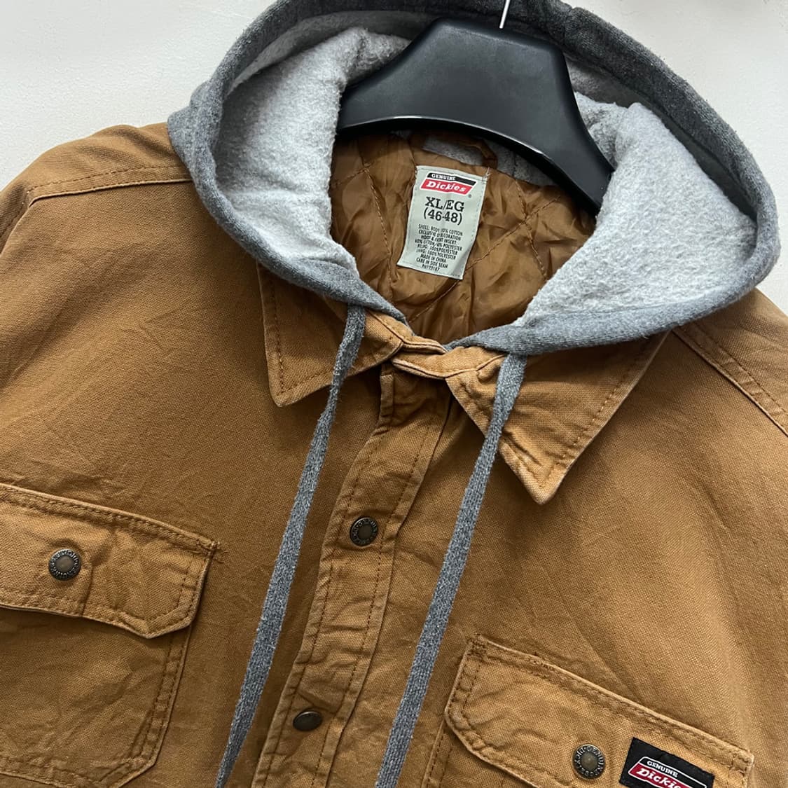 디키즈 카멜 후드 워크 자켓 XL 상품이미지3