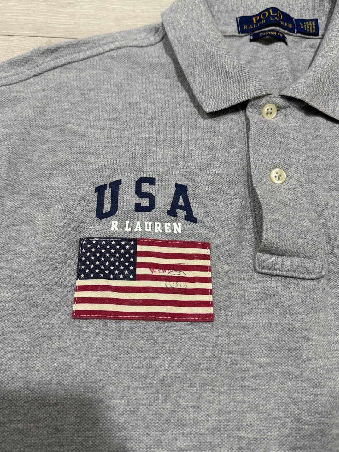 폴로 랄프로렌 빅포니 USA 성조기 카라티 상품이미지2