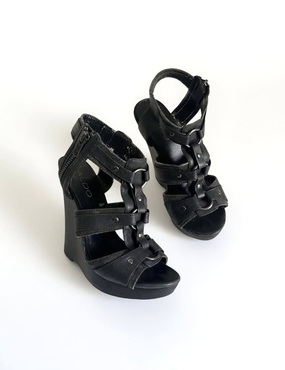 Aldo 00s 하네스 웨지힐 상품이미지1