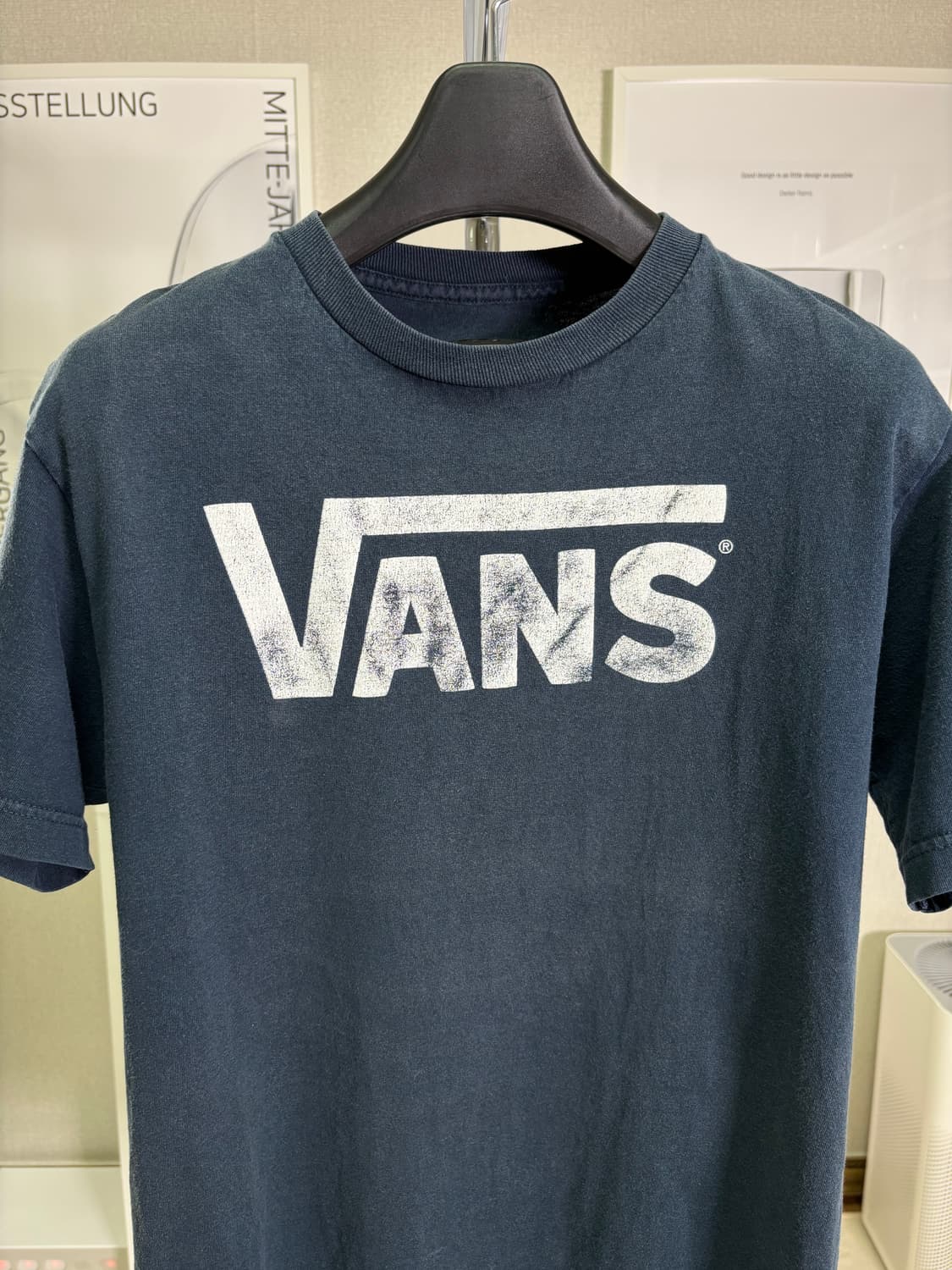VANS 빈티지 프린팅 로고 티셔츠 상품이미지4