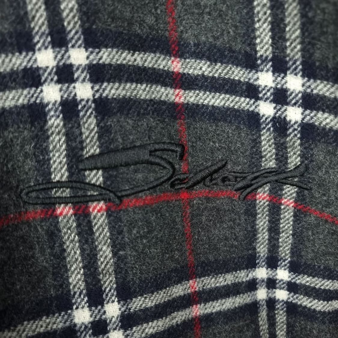 [쇼트] 리버시블 빅스이즈 쉽스킨 양가죽 레더 봄버 자켓 P01576 상품이미지8