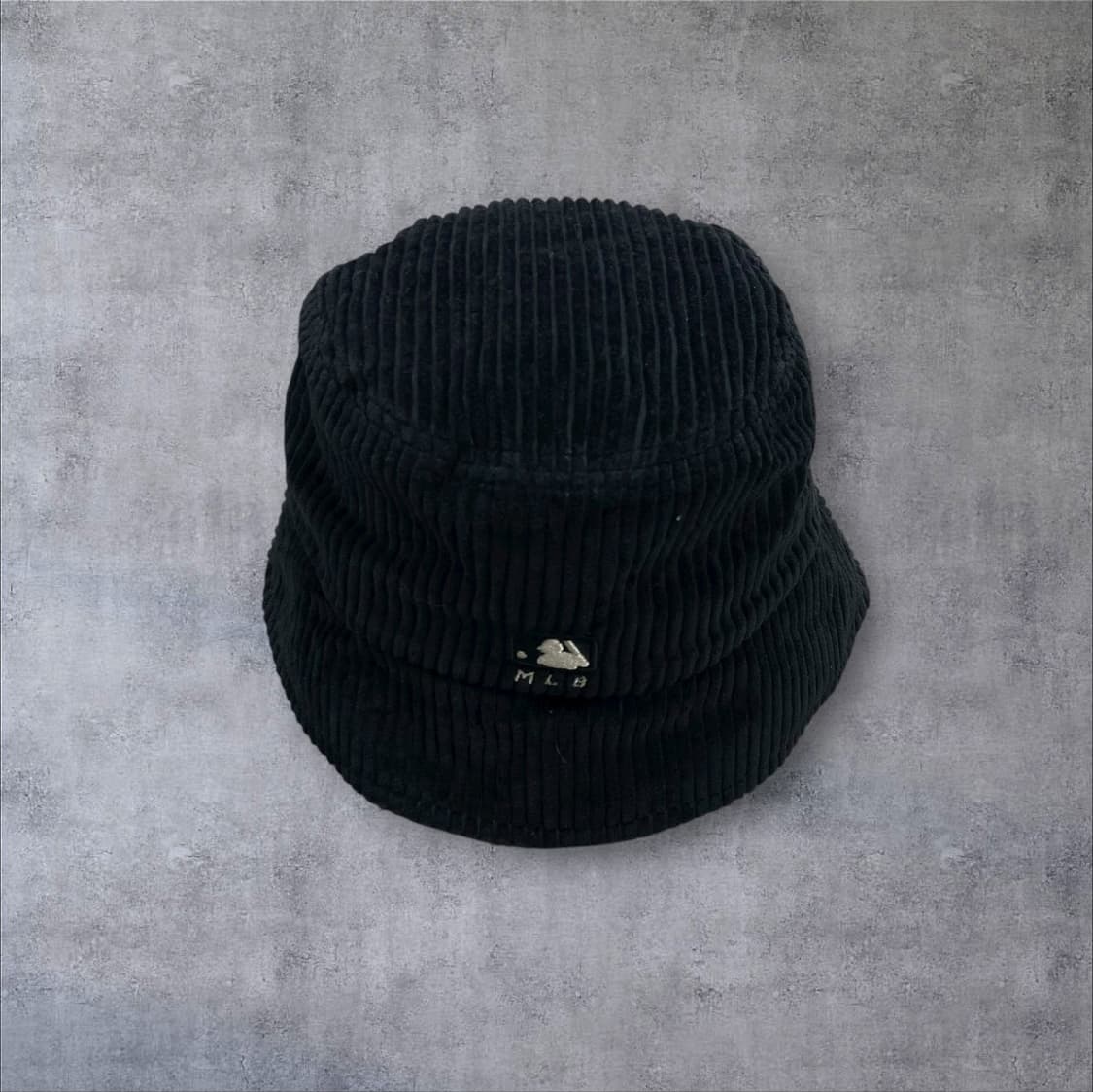 MLB 뉴욕양키스 블랙 컬러 코듀로이 버킷햇 상품이미지2