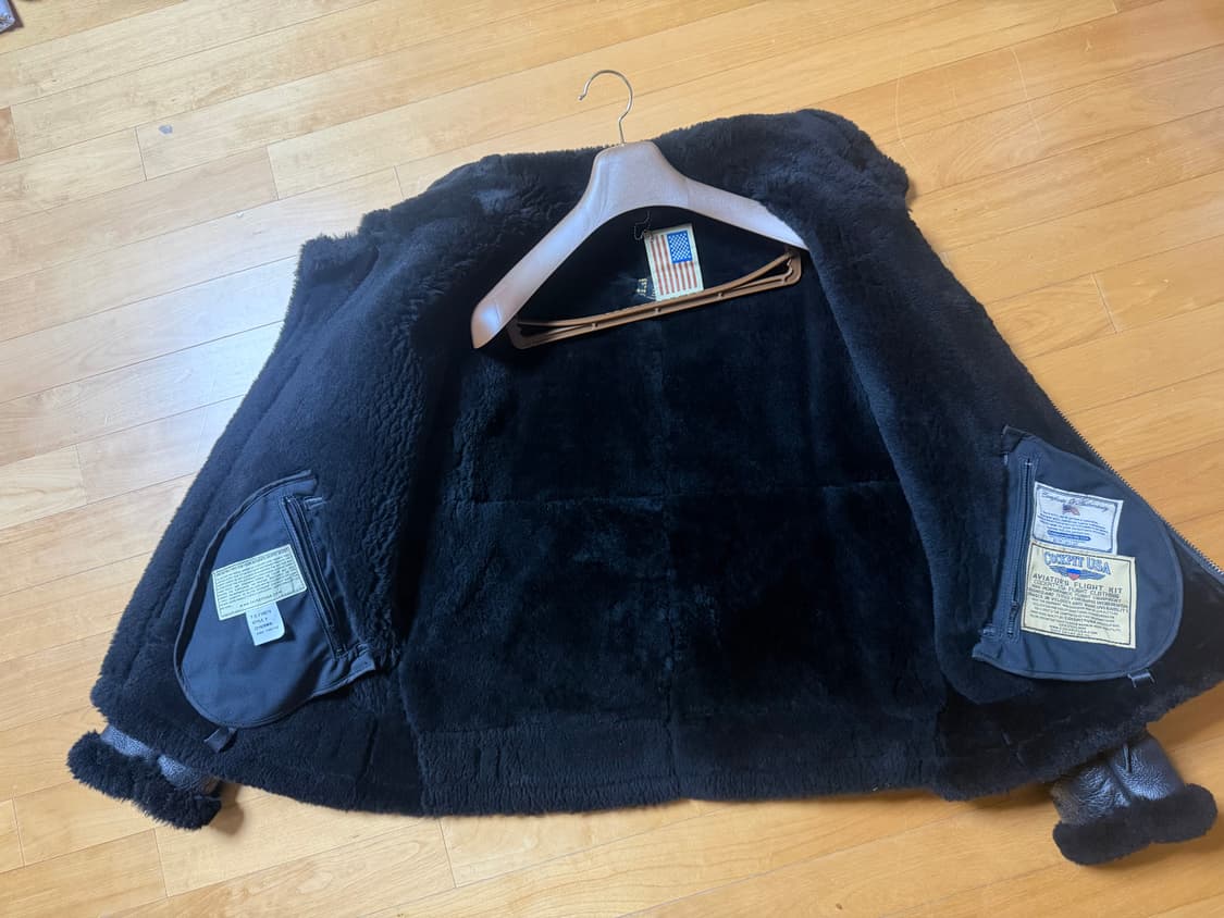 콕핏USA 양가죽 B-3 무스탕 상품이미지3