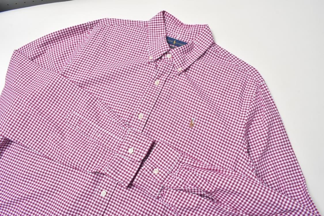 폴로 랄플로렌 체크 셔츠 남방 XL N1203 상품이미지3