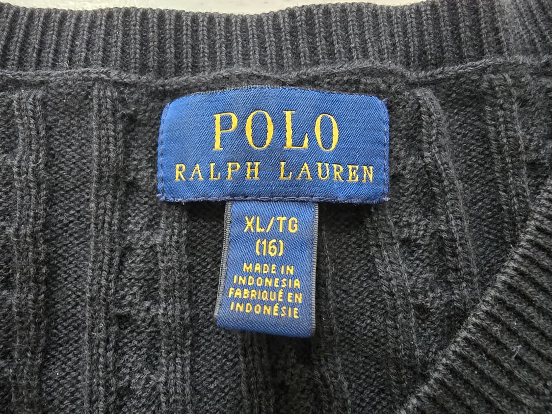 (정품) 폴로 랄프로렌 케이블 니트 가디건 XL (명품 여자 의류) 상품이미지3