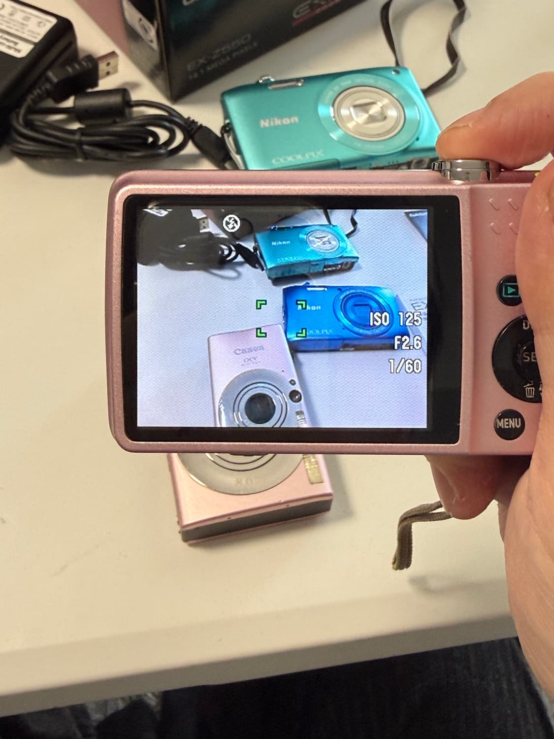 차정원 디카 카시오 엑슬림 ex-z550 작례o 풀박스 상품이미지8