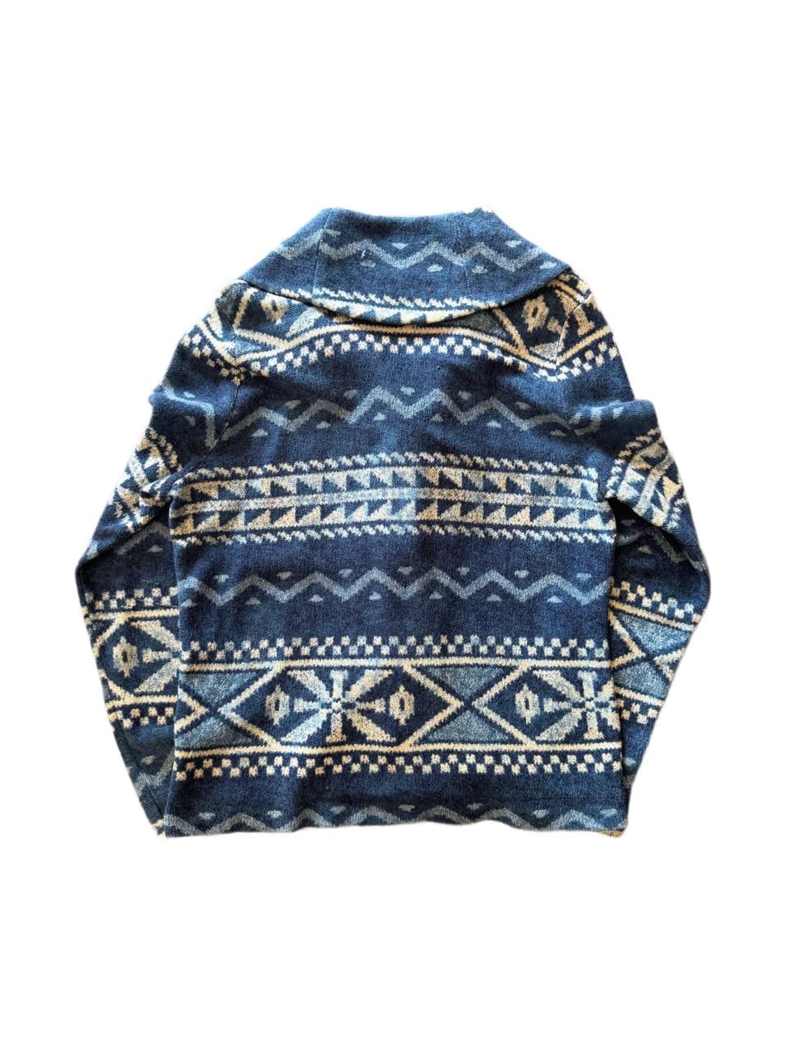 LRL aztec pattern shawl collar cardigan 상품이미지2