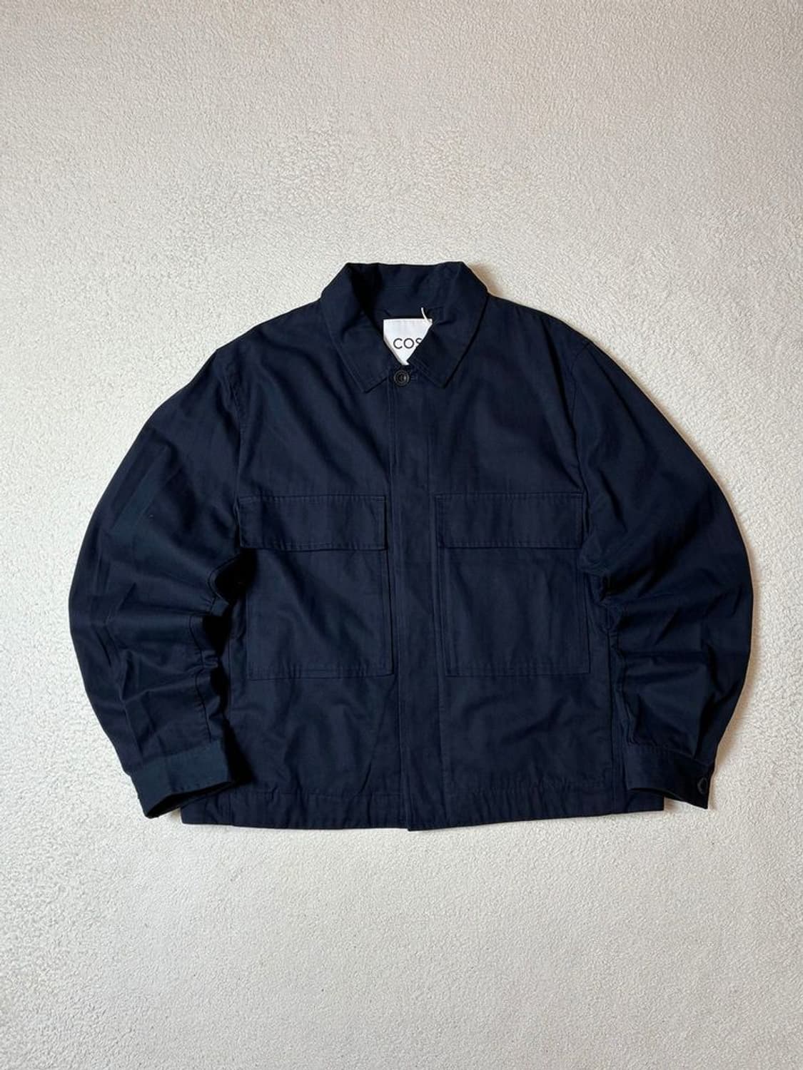 COS 유틸리티 코튼 트윌 오버 셔츠 자켓 PN7520 상품이미지1