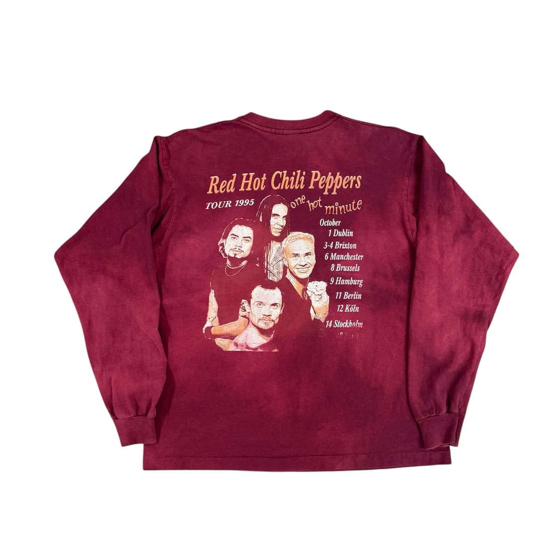 빈티지 90s 레드핫칠리페퍼스 원핫미닛 롱슬리브 RHCP 상품이미지2