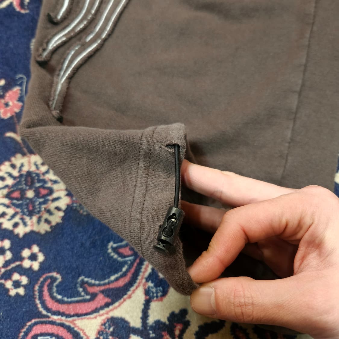 락케이크 와이드 스트링 조거팬츠 상품이미지5